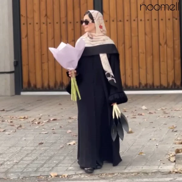 خرید روسری نخ پنبه طرح زنجیر